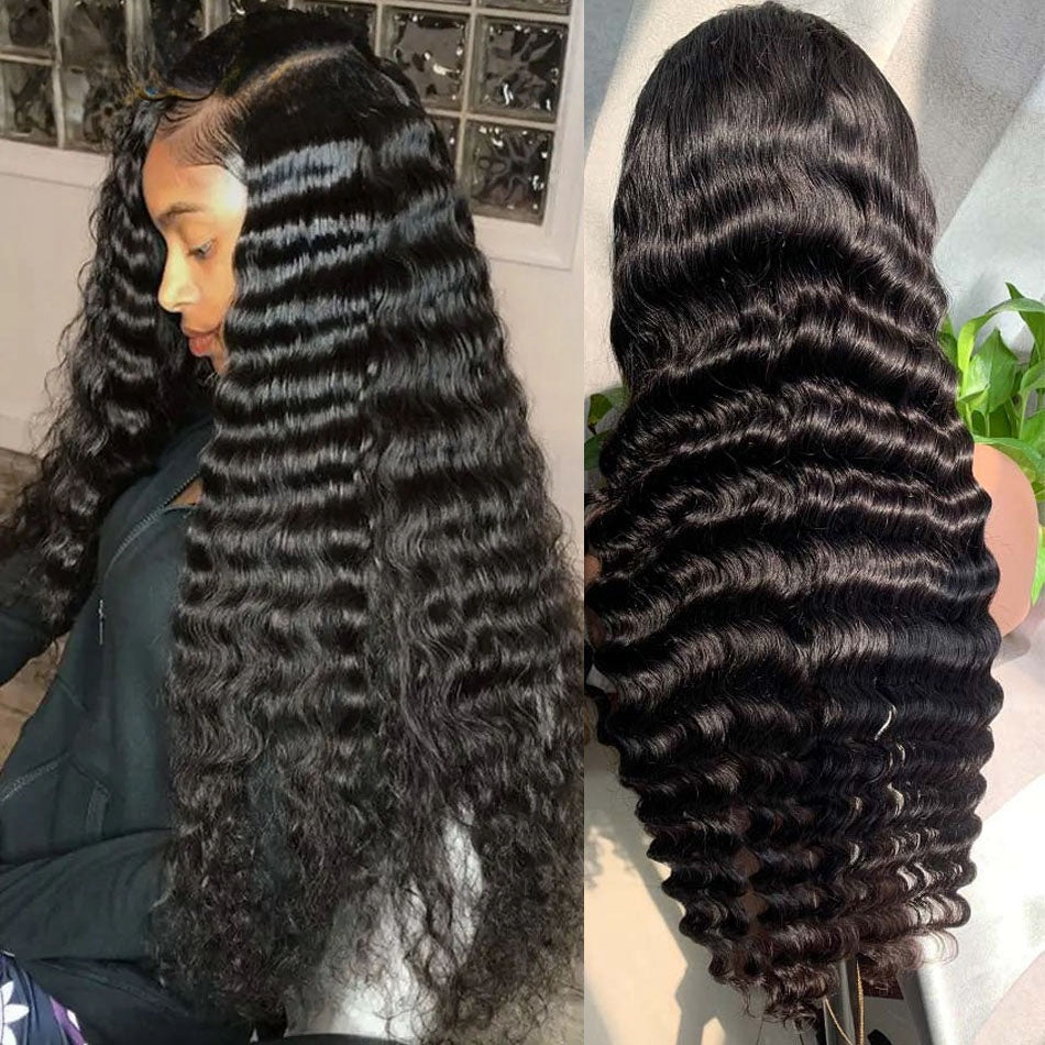 EasiContour V Part Glueless Loose Wave Wig With New Drawstring
