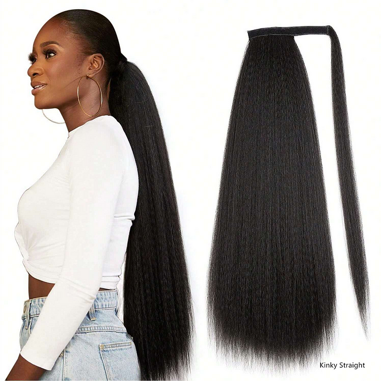 3D Ponytail Human Hair Drawstring Ponytail Extension – PRETTYLUXHAIR