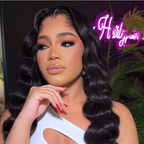 Lagos Hairline 360 Lace “Mini-Knotless” Swiss Lace With Invisible Adjustable Strap - Body Wave