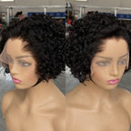 Lagos Hairline 13X4/13X6 Front Curly Pixie Cut Wig