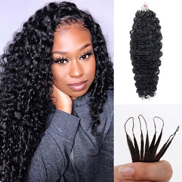 Feather Crochet Hair Burmese Curls Boho Braids Human Hair Bundles