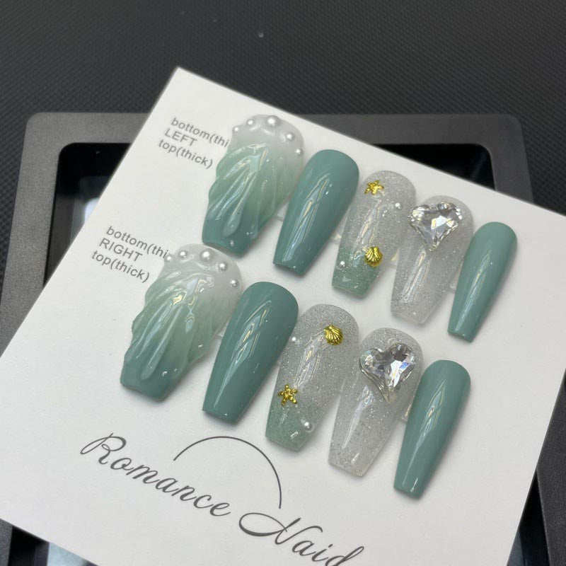 Pearlescent Wave Dance|Nails