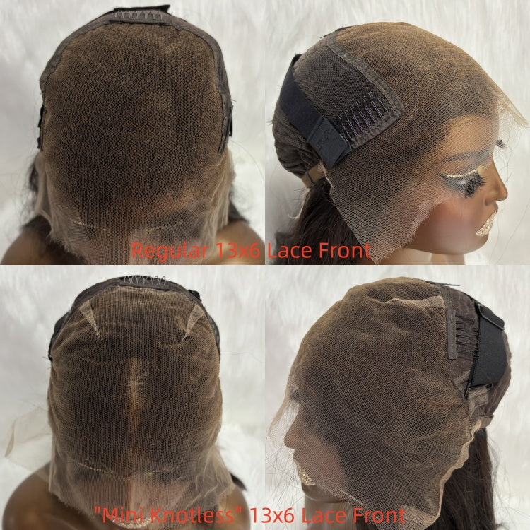 "Mini Knotless" 13X6 HD Lace Front 250% Density Wig - Burmese Curls BOB