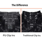 Clip In Hair Burmese Curls Wefts Set