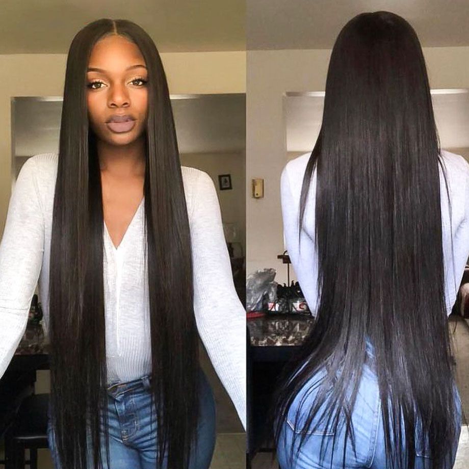 5X5/13x4/13X6 HD Lace Pre-plucked Hairline 32 Inches Extra-Long Wig-Straight