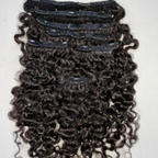 Clip In Hair Burmese Curls Wefts Set