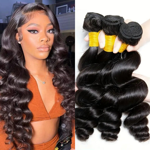 Loose Wave Human Hair Bundles