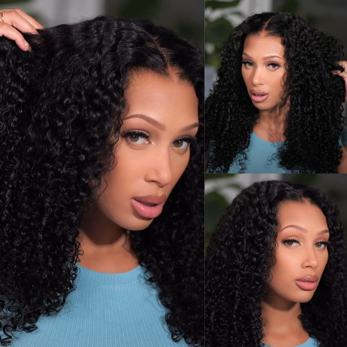 "Mini Knotless" 13x6 HD Lace Super Pre-Plucked Custom Hairline High Density Burmese Curly Wig