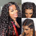 Upgraded Full Lace Wig (All Lace No Mesh) Super Pre-plucked Swiss Lace Human Hair Wig with Invisible Strap Burmese Curly