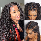 Upgraded Full Lace Wig (All Lace No Mesh) Super Pre-plucked Swiss Lace Human Hair Wig with Invisible Strap Burmese Curly