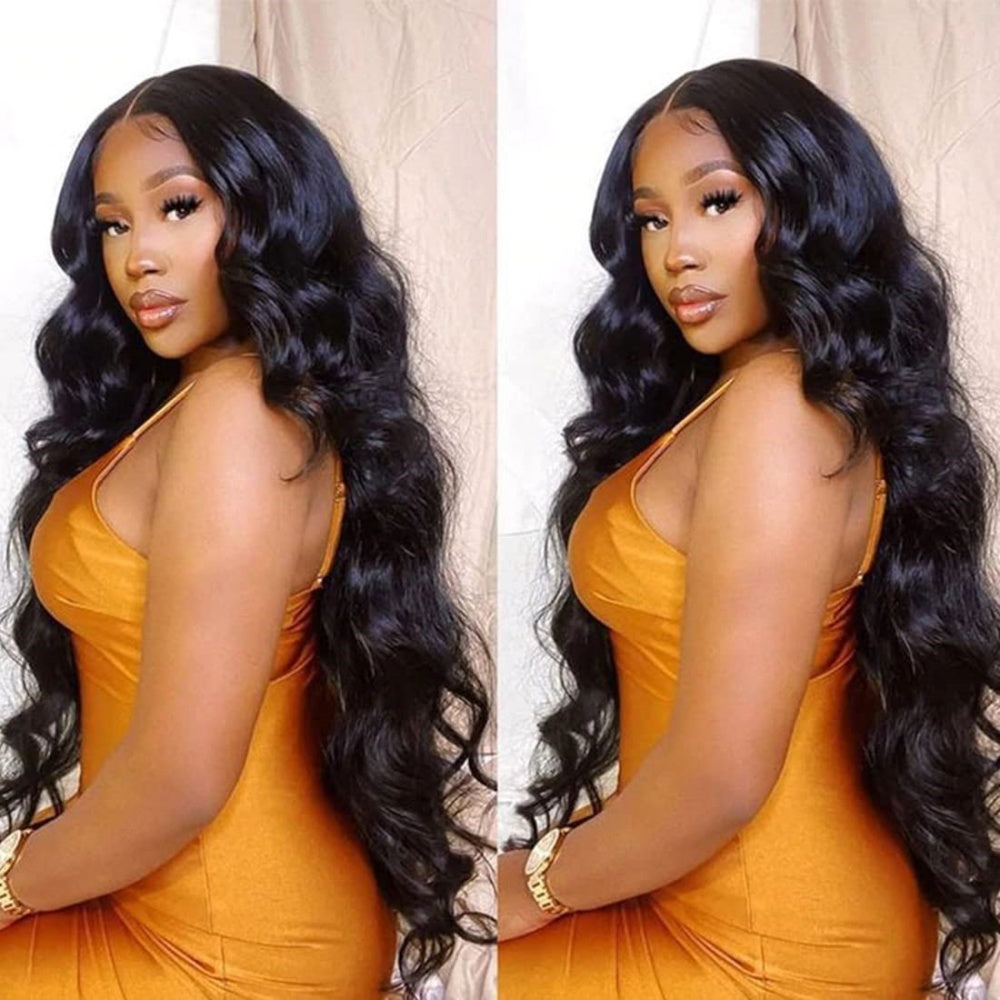 5X5/13x4/13X6 HD Lace Pre-plucked Hairline 32 Inches Extra-Long Wig-Body Wave