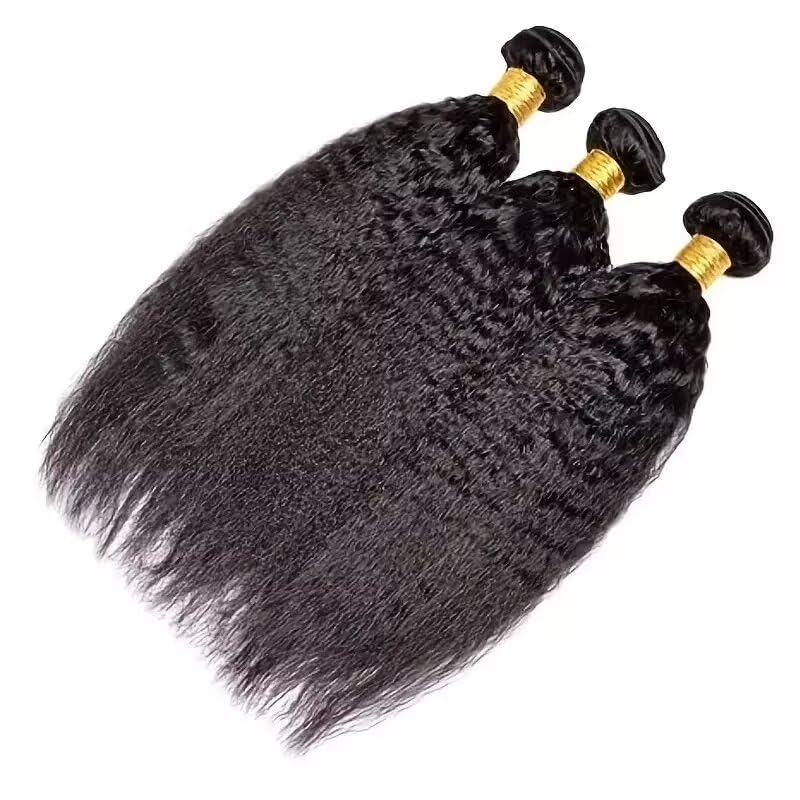 Kinky Straight Human Hair Bundles