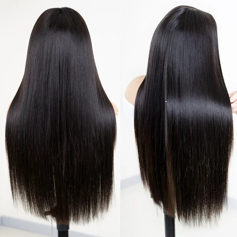 "Mini Knotless" 13x6 HD Lace Super Pre-Plucked Hairline High Density Wig - Straight