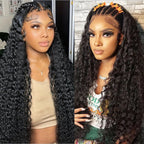 5X5/13x4/13X6 HD Lace Pre-plucked Hairline 32 Inches Extra-Long Wig-Water Wave
