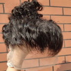 Upgraded Full Lace Wig (All Lace No Mesh) Super Pre-plucked Swiss Human Hair Wig with Invisible Strap Water Wave