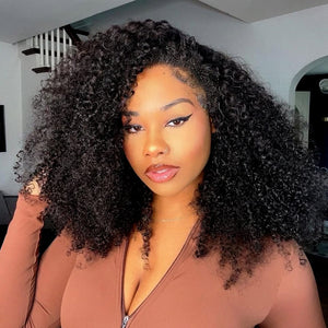 Upgraded "Mini Knotless" Full Lace/Whole Lace No Mesh Wig Kinky Curly