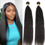 Light Yaki Straight Human Hair Bundles