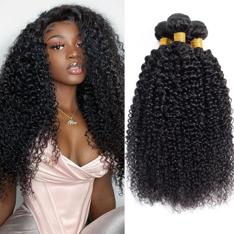Kinky Curly Human Hair Bundles