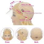Blonde 13*4  Lace Front  Fake Scalp Wigs