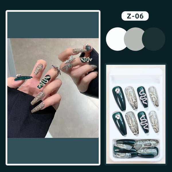 Green Water Ghost|Nails