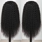 Natural Edge Skin Melt Lace Frontal Wig Afro Kinky Curly