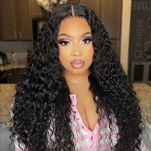 Upgraded "Mini Knotless" Full Lace/Whole Lace No Mesh Wig Water Wave