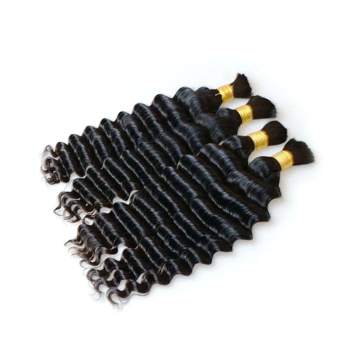 Deep Wave Bulk Hair Bundles