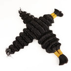 Deep Wave Bulk Hair Bundles