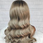 【Lux Customization】5X5/ 13x4 HD Lace Ombre Highlight Wave Wig