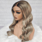 【Lux Customization】5X5/ 13x4 HD Lace Ombre Highlight Wave Wig