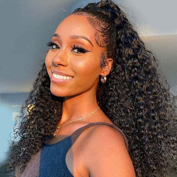 Glueless Air Cap "Mini Knotless" 5X5/13X6 HD Lace Front Wig Curly
