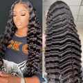 5X5/13x4/13X6 HD Lace Pre-plucked Hairline 32 Inches Extra-Long Wig-Loose Wave