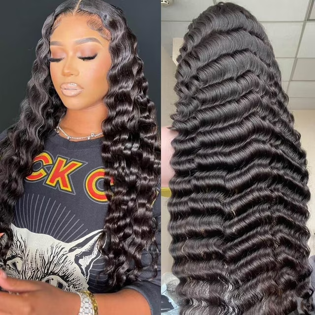 5X5/13x4/13X6 HD Lace Pre-plucked Hairline 32 Inches Extra-Long Wig-Loose Wave