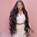 5X5/13x4/13X6 HD Lace Pre-plucked Hairline 32 Inches Extra-Long Wig-Body Wave