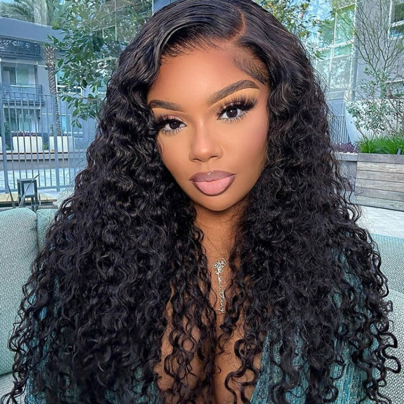 High Quality Raw Hair Lace Wig Water Wave