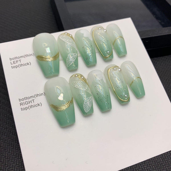 Emerald Garden|Nails