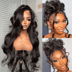 370 Fitted Cap Swiss Lace Body Wave With Invisible Adjustable Strap