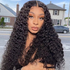 Wear & Go 6x4 Pre-Cut Swiss Lace Glueless Wig - Curly