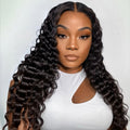 Wear & Go 6x4 Pre-Cut Swiss Lace Glueless Wig - Deep Wave