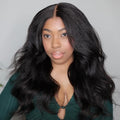 “Mini-Knotless” 9X6 Drawstring Swiss Lace Wig - Yaki Wave