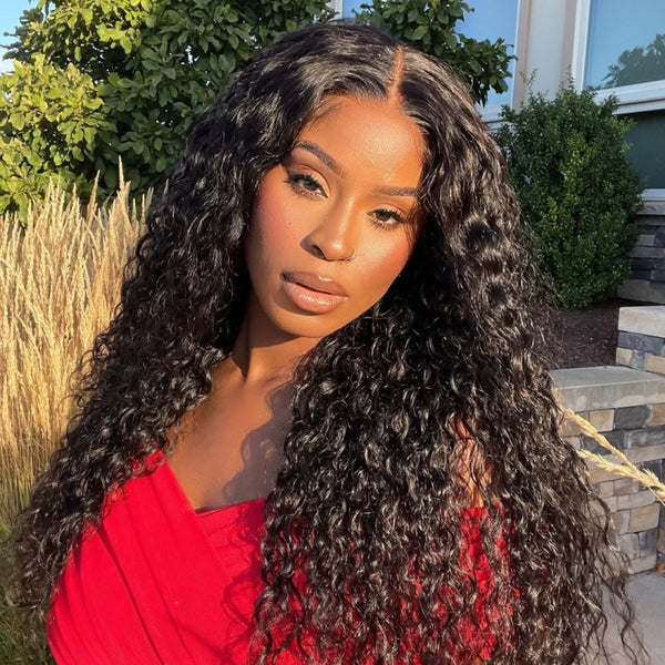 Wear & Go 6x4 Pre-Cut Swiss Lace Glueless Wig - Water Wave