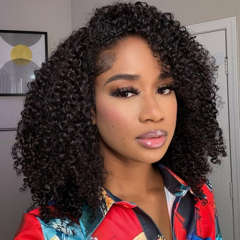 6x6/7X7 Closure HD Lace Kinky Curly Wig