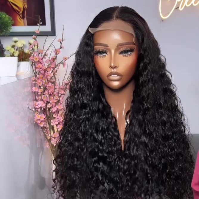 Bio Flexi Air Wig 2.0 Glueless Scalp-Friendly Human Hair 5X5 HD Lace Deep Wave Wig