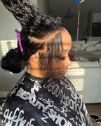 Upgraded Full Lace Wig (All Lace No Mesh) Super Pre-plucked Swiss Lace Human Hair Wig with Invisible Strap Deep Wave