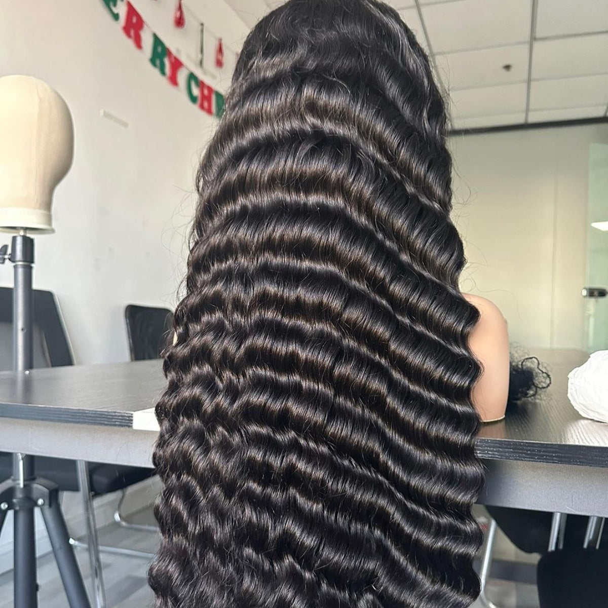 EasiContour V Part Glueless Loose Wave Wig With New Drawstring