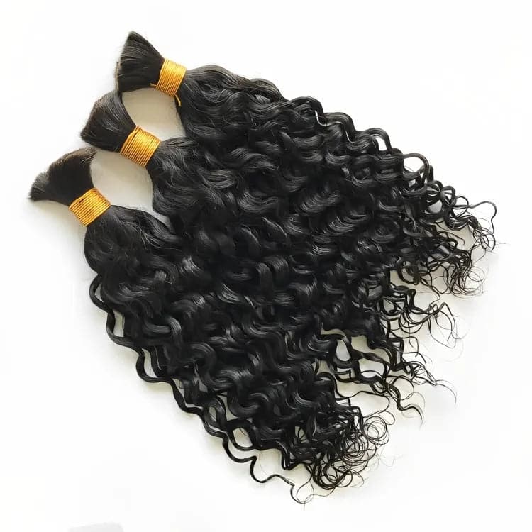 Water Wave Bulk Hair Bundles