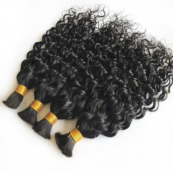 Water Wave Bulk Hair Bundles