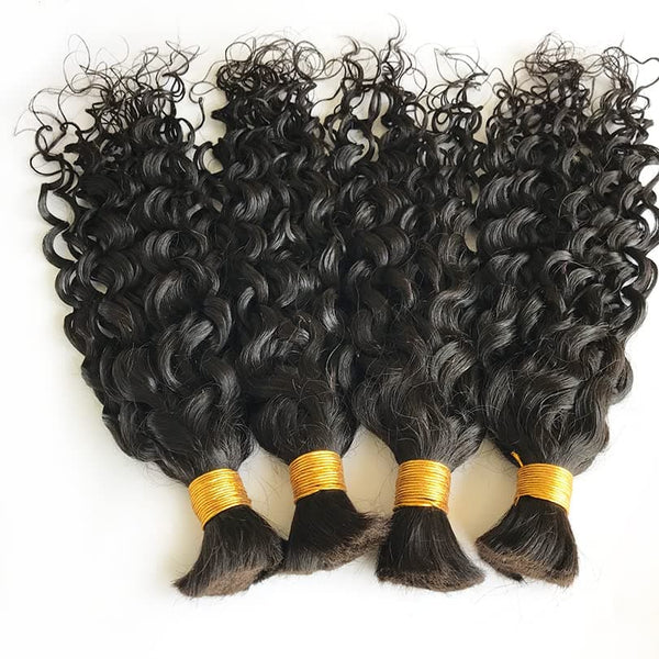 Water Wave Bulk Hair Bundles