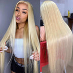 Blonde 13*4  Lace Front  Fake Scalp Wigs