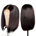 “Mini-Knotless” 9X6 Drawstring Swiss Lace Wig - Bob